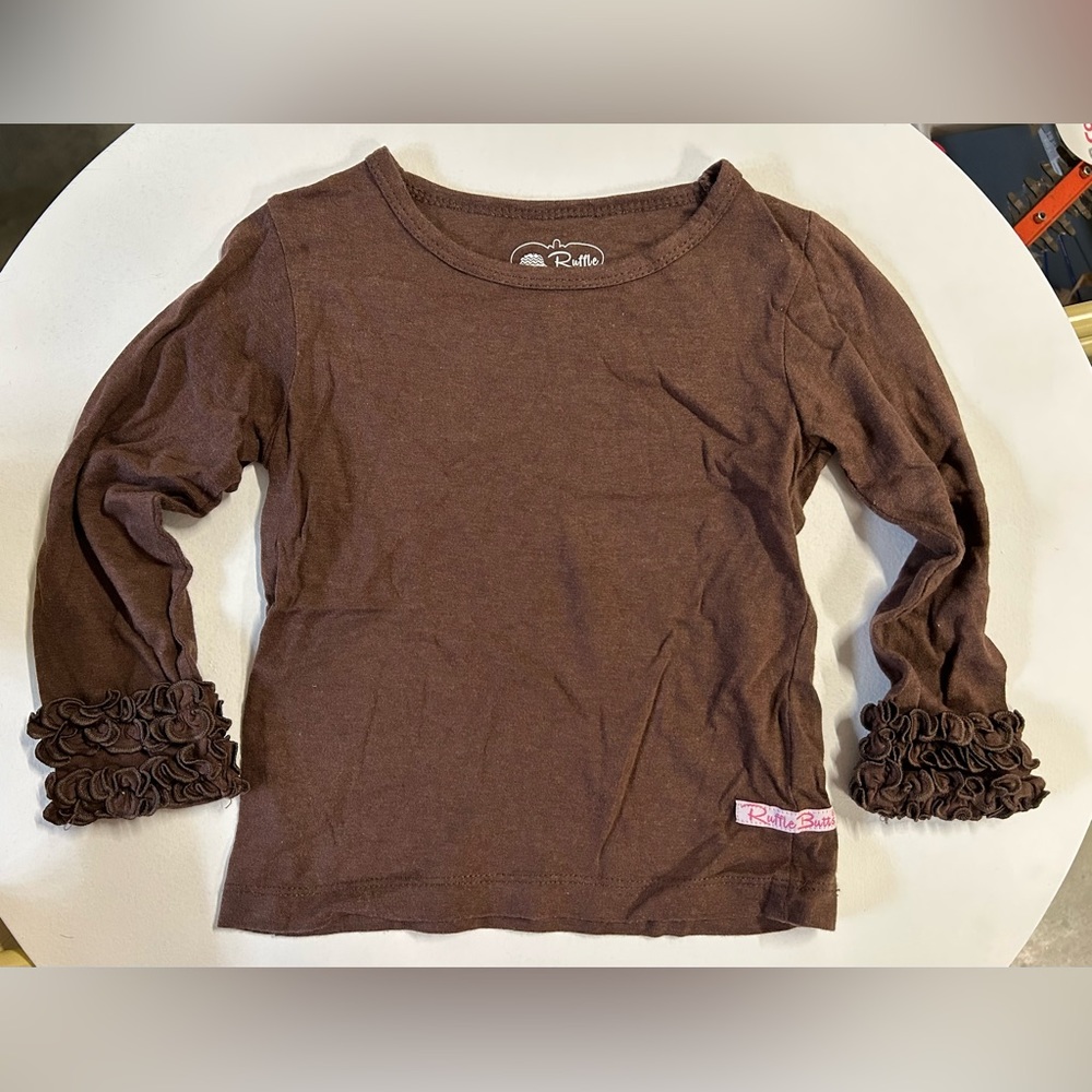 Ruffle Butts layering shirt